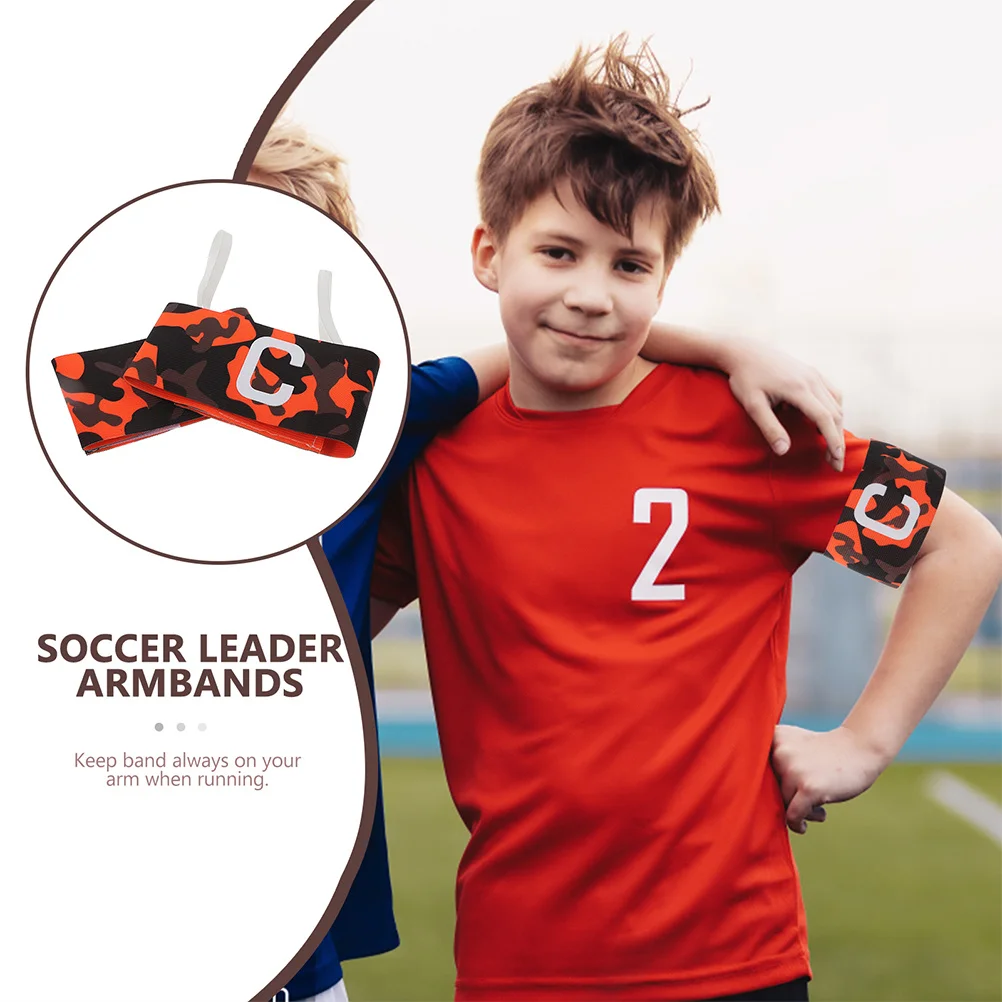 

3pcs Captain'S Armband Lightweight Breathable Adjustable Team Leader Accessory For Soccer Football Sports Armbands For Soccer
