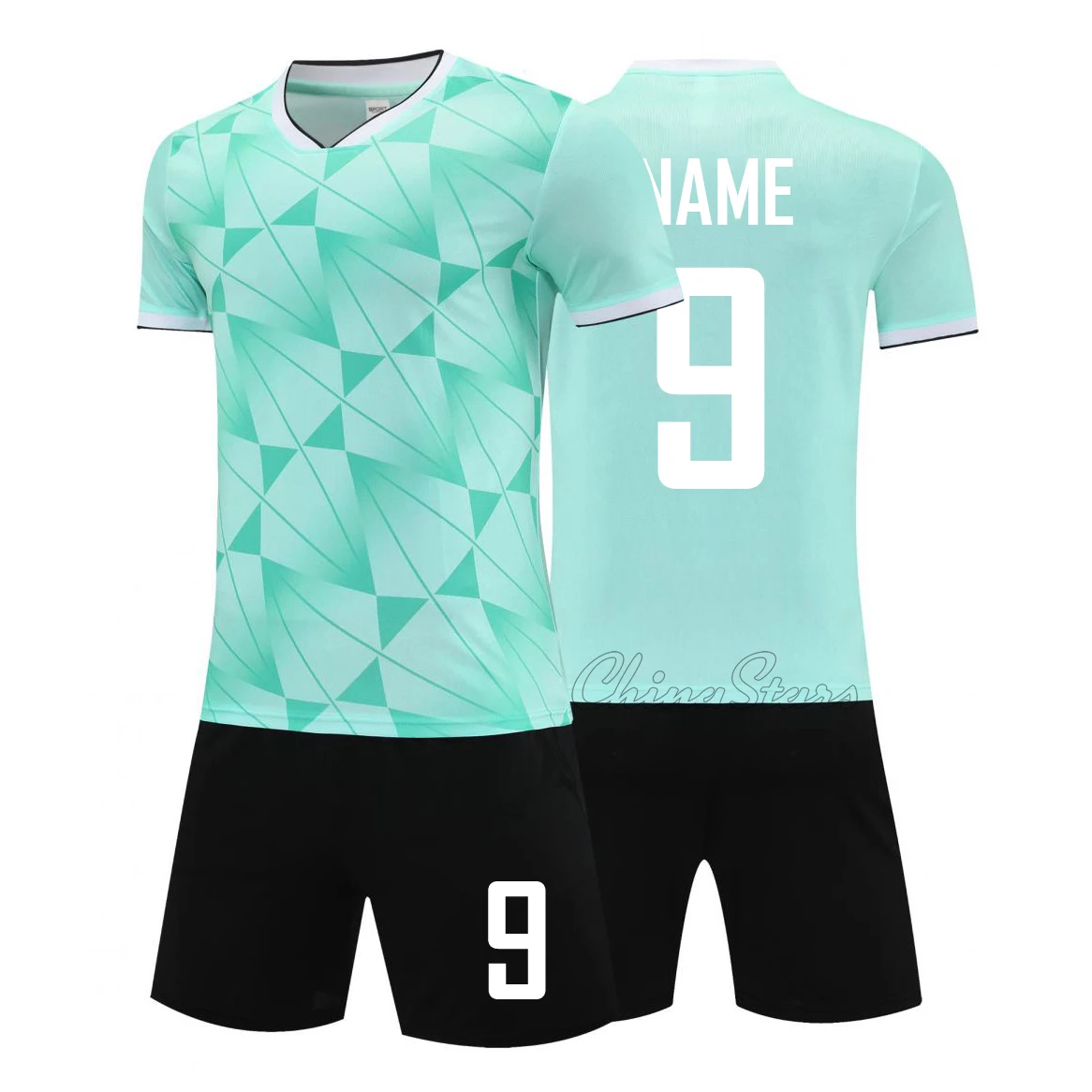 Boys Mens Soccer Sets Girls Short Sleeve Team Football Volleyball Uniforms Jersey Shirts Shorts Clothes Suit Sports Kit Clothing