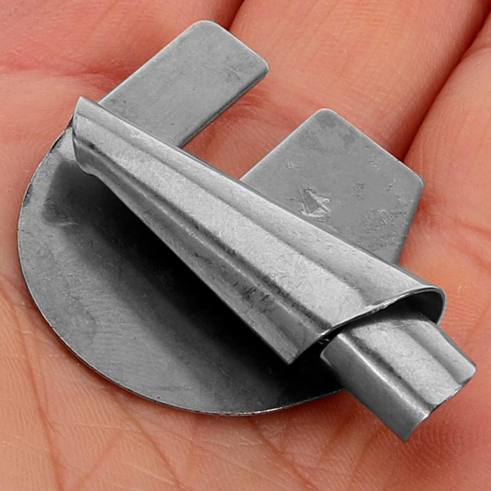 

3 Pcs Rolled Hem Foot Sewing Machine Binder 3mm 4mm 5mm Silver Small Seamer Right Angle Edges Universal Household Easy Install