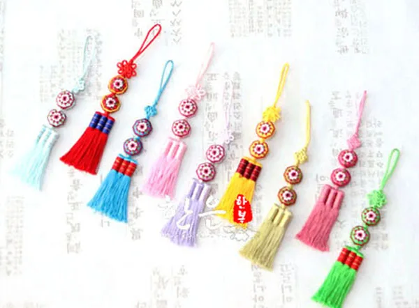 

Hanbok Pendant Korean Original Imported Two Strings of Embroidery Latest Hanbok Pendant