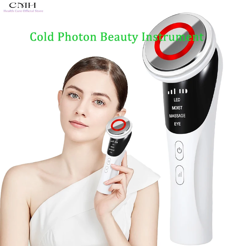

Beauty Instrument EMS Ionic Facial Phototherapy Huda CMH Beauty Import Device Hifu Belleza Skincare Spa Facial Radiofrequency