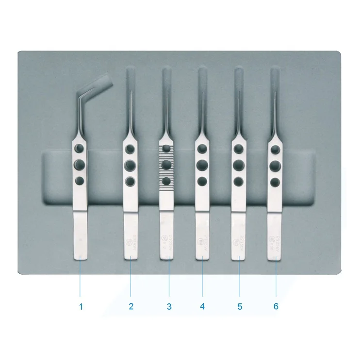 

SYX6A Офтальмологический инструмент, обычная офтальмологическая хирургия, набор микрохирургических щипцов