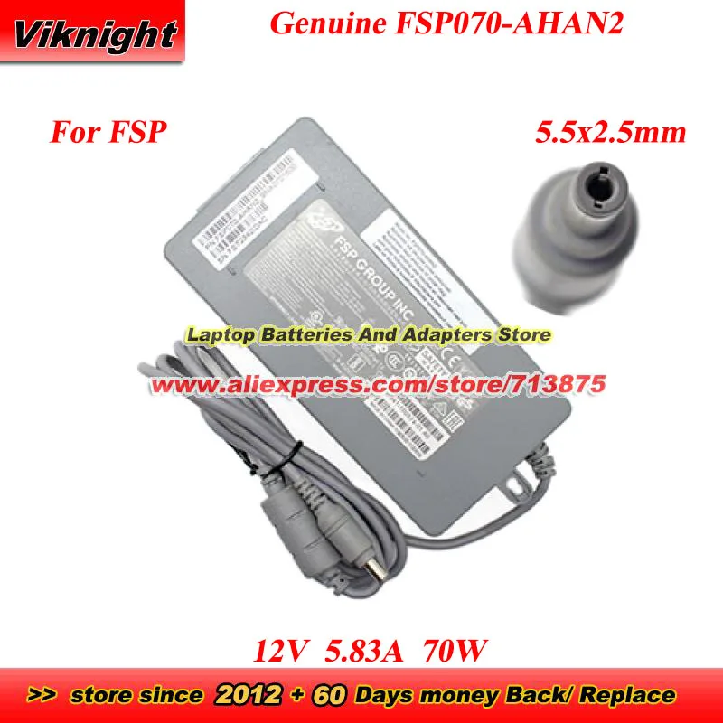 

Genuine FSP FSP070-AHAN2 12V 5.83A 70W AC Adapter 341-100574-01 for CISCO CTS-CAM-P60 Quad Camera CS-KIT-MINI-K9 TTC8-10 TTC7-26