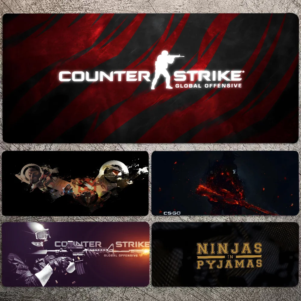 

1pc Hot First Person Shooter CS GO Non-slip Mouse Pad Suitable For Office Computers Laptops E-sports Game Desk Mats XXL Keyboard