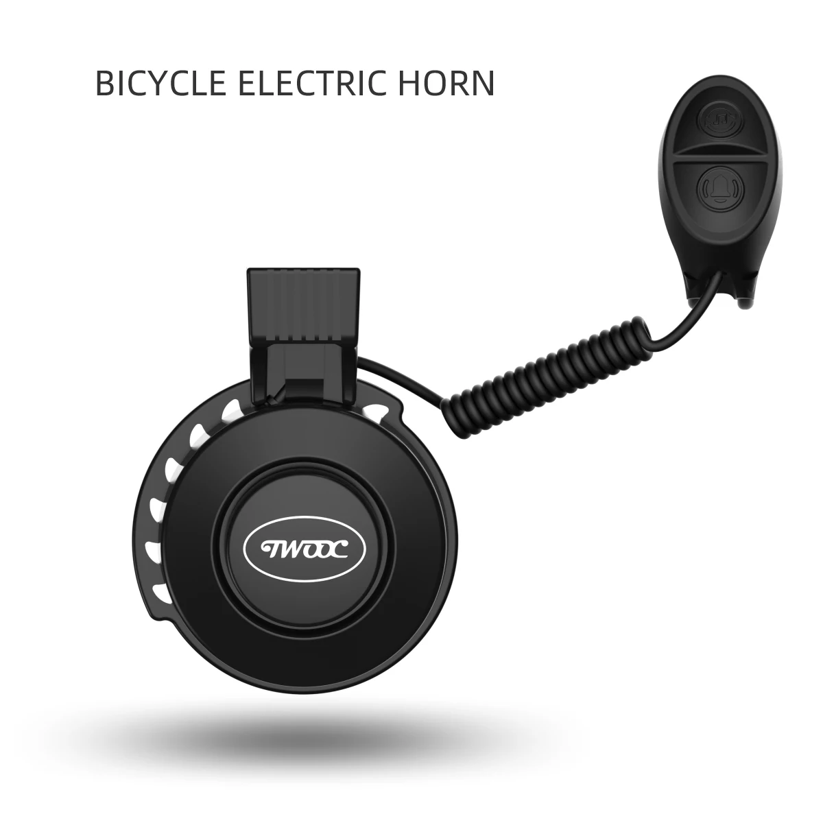 Bike Bell Charging Speaker USB Recharged Mini Bicycle Horn 4 Modes Bike Ring Bell Bicycle Accessories for Electric Scooter Parts