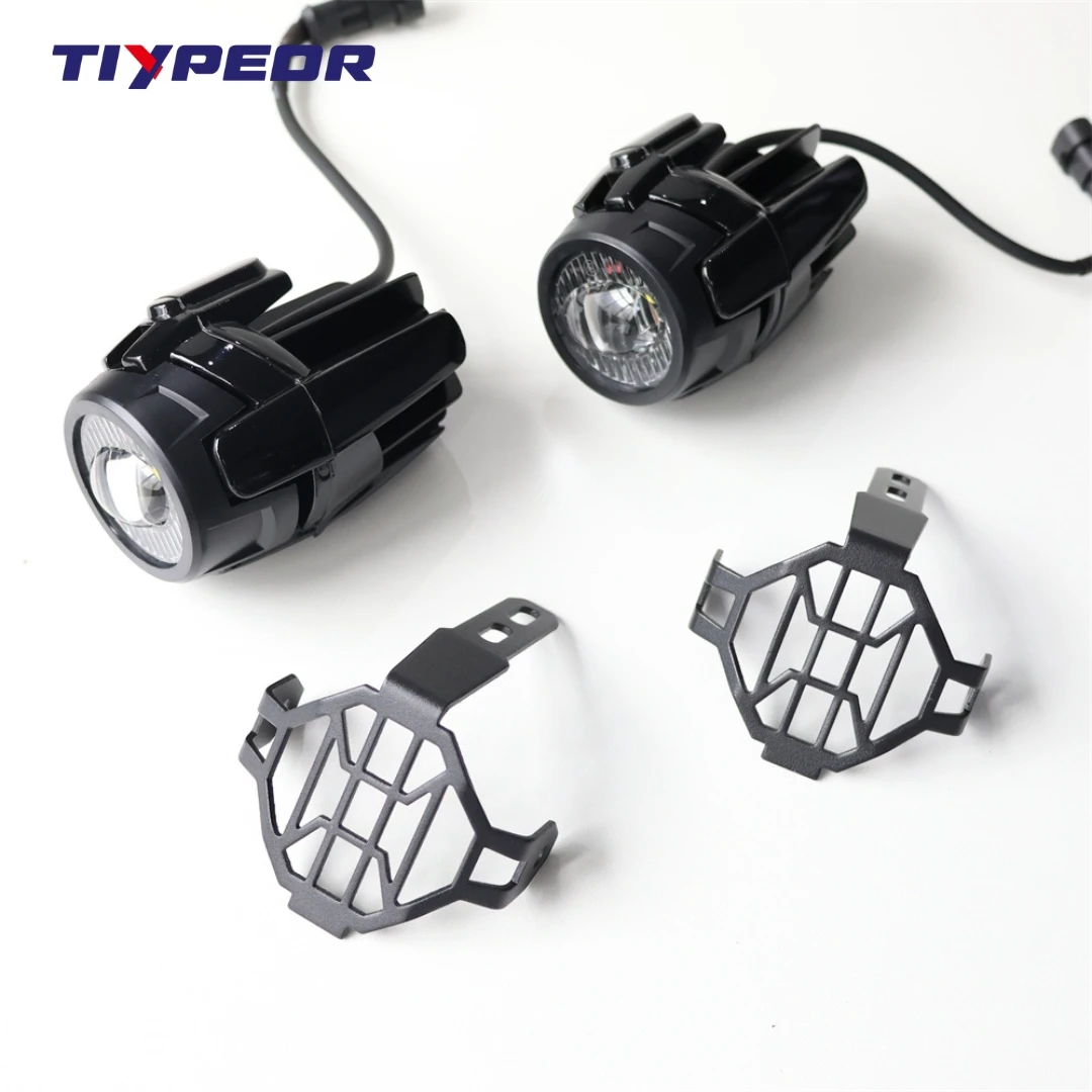 TIYPEOR Aluminum alloy motorcycle headlamp Original waterfowl lamp 15W power white light Best Selling LED flashing light