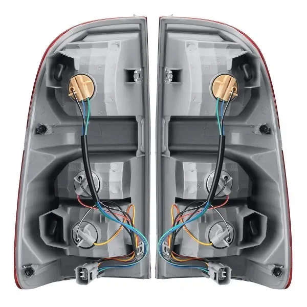 ينطبق على 11-15 شاحنة بيك اب، هايلكس VIG، أضواء خلفية خلفية، أضواء الفرامل الخلفية مع أسلاك خفيفة قطعة واحدة