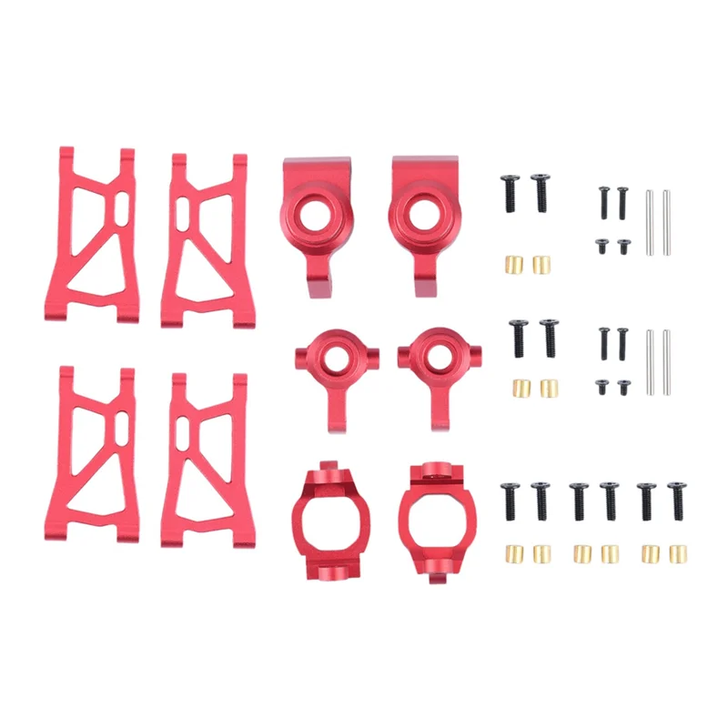 

A45F-10 шт. металлический рычаг подвески, рулевой блок C-Hub Carrier для Remo Hobby Smax 1631 1635 1651 1655, детали для обновления радиоуправляемого автомобиля 1