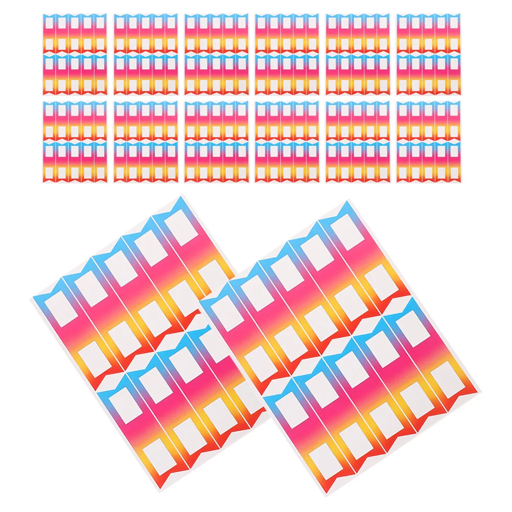 24 ورقة من ملصقات القلم الرصاص اللاصقة القابلة للكتابة، علامات ملصقات قابلة للإزالة لإدارة كابلات المكتب المنزلي في الفصل الدراسي #6