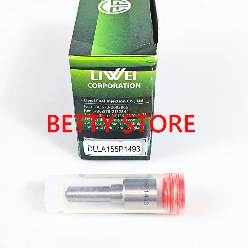 4pcs,Liwei good quality common rail nozzle DLLA155P1493, 155p1493, 0433 171 921 for 0445110250