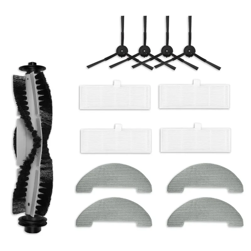 EAS-Per Vactidy T7 T8 Robot Aspirapolvere Spazzola laterale principale Filtro HEPA Mop Pad Pezzi di ricambio di ricambio Accessori