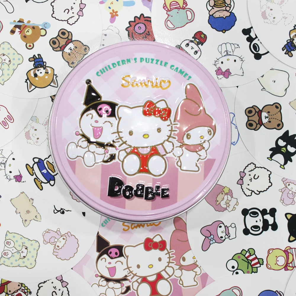 Dobble Disney-Spot Portableゲーム,100周年記念,ポケモン,pikachu,mirage Studio,pour Patw,ボードゲーム,メタルボックス,子供向けギフト