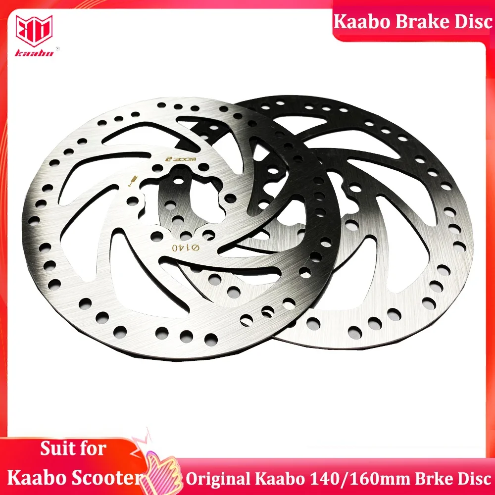 Original Kaabo 140mm 160mm Brake Disc Spare Part for Kaabo Mantis10 Wolf Warrior X/11 Kaabo Wolf King+/ King GT Electric Scooter