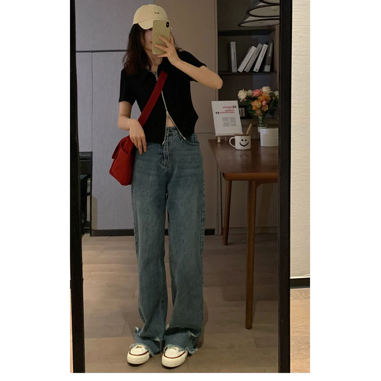 

Женский летний тонкий кардиган Slim Fit с коротким рукавом и молнией, модный топ с дизайнерским акцентом