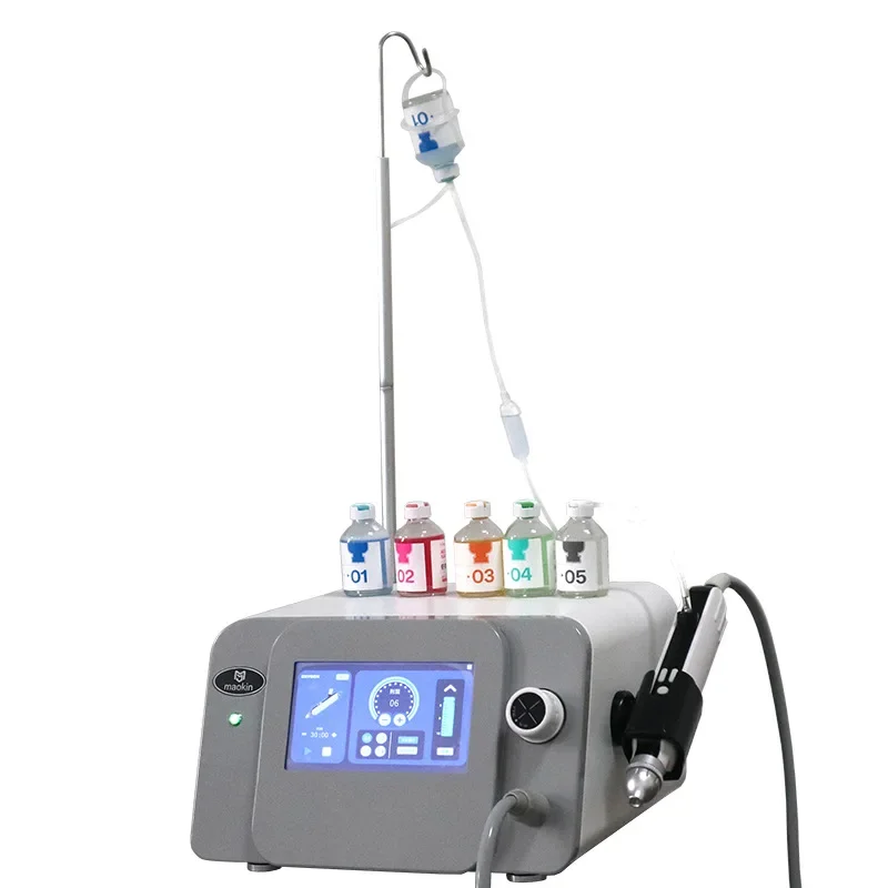 High pressure jet non-invasive water light machine needle-free water light hydration skin rejuvenation beauty salon instrument
