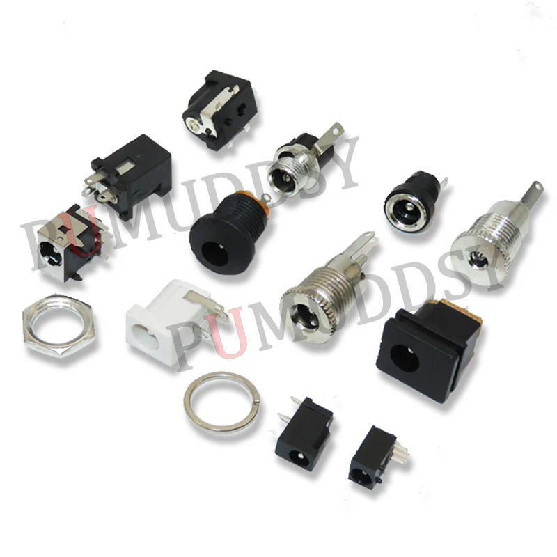 Connector Socket Male Female DC Power Plug 5.5x2.1mm 3.5x1.3mm /2.5mm/3.5mm DC005/012/012A/015/017/022/022B/025/044/099 YX Plug