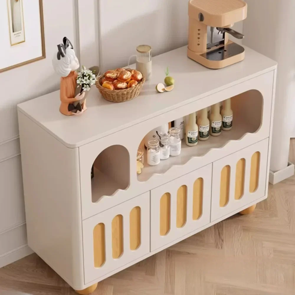 

Cream Storage Living Room Cabinet Craft Wood Arcade Display Cabinet Floor Corner Szafki Do Przedpokoju Furniture Accessories