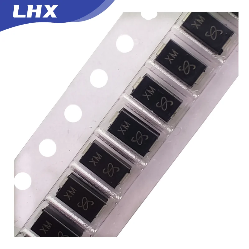 50PCS/LOT SMD TVS Diode SMAJ5A-AE SMAJ6A-AG SMAJ7A-AM SMAJ8A-AR SMAJ9A-AV SMAJ10A-AX SMAJ11A-AZ SMAJ12A-BE SMAJ13A-BG SMA