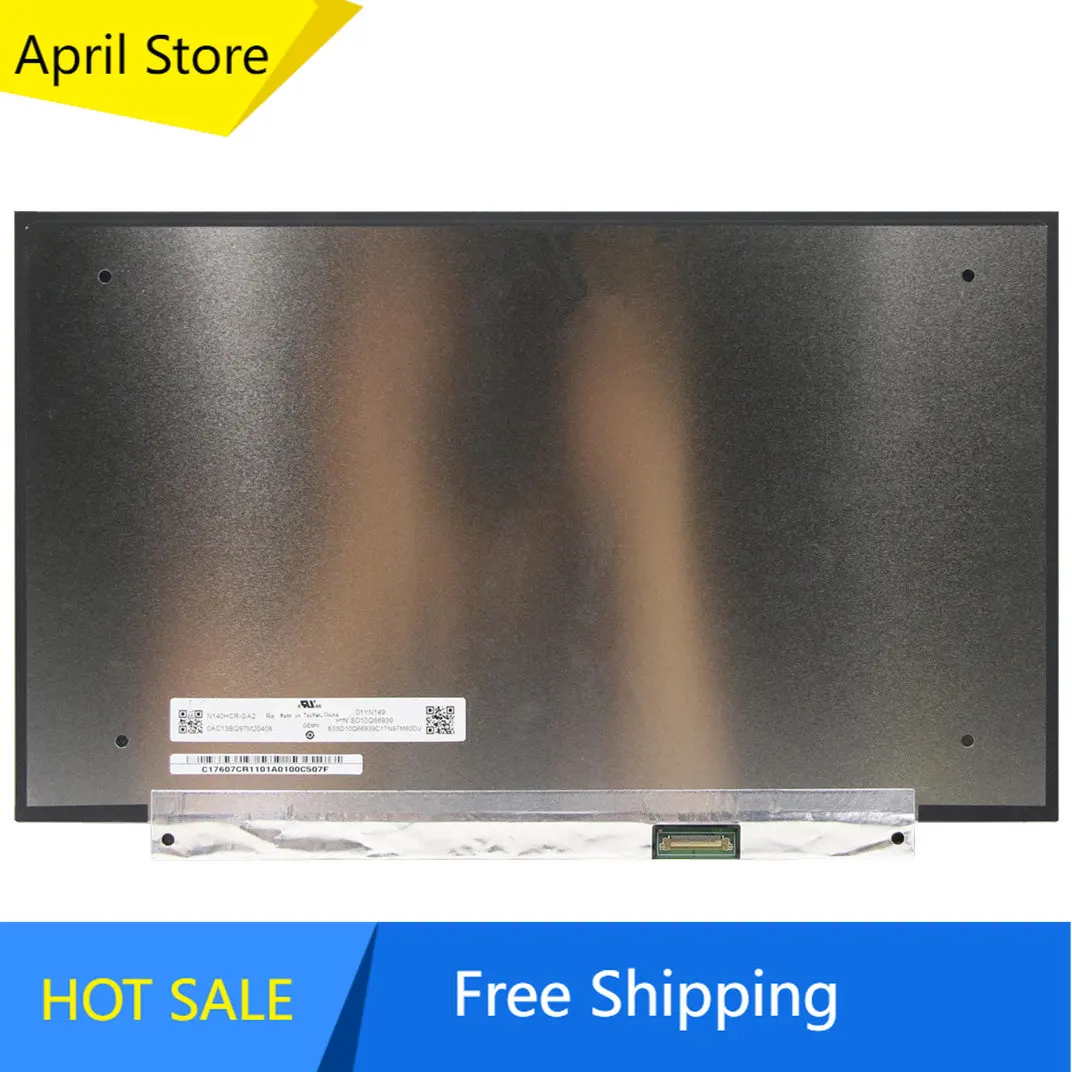 

14.0''IPS Laptop LCD Screen N140HCR-GA2 For Lenovo ThinkPad X1 Carbon 7th Gen P43s T490 T490s T495s ePrivacy 1920x1080 30pin eDP