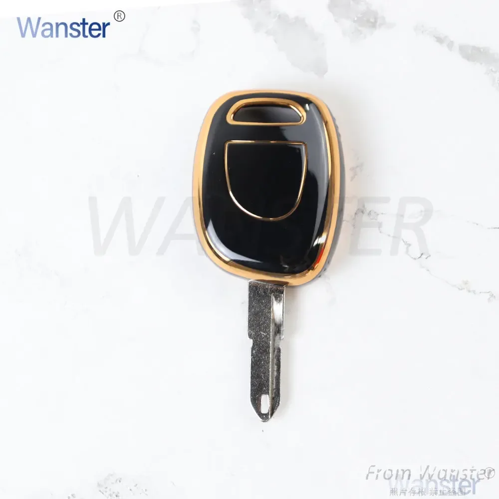 1 Button Tpu Car Key Case Cover Shell Keychian for Renault Clio II 2001-2008 Symbol 2011 Kangoo 2002-2004 Twingo Master Kangoo