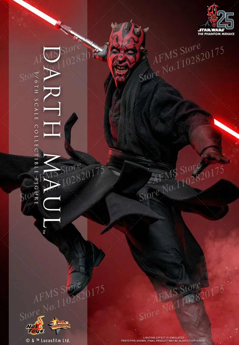 

Коллекционная фигурка HOTTOYS MMS 748 1/6, «Звездные войны», Дарт Маул, боевой воин, полный набор, 12 дюймов, экшн-фигурка, мужской солдатский корпус