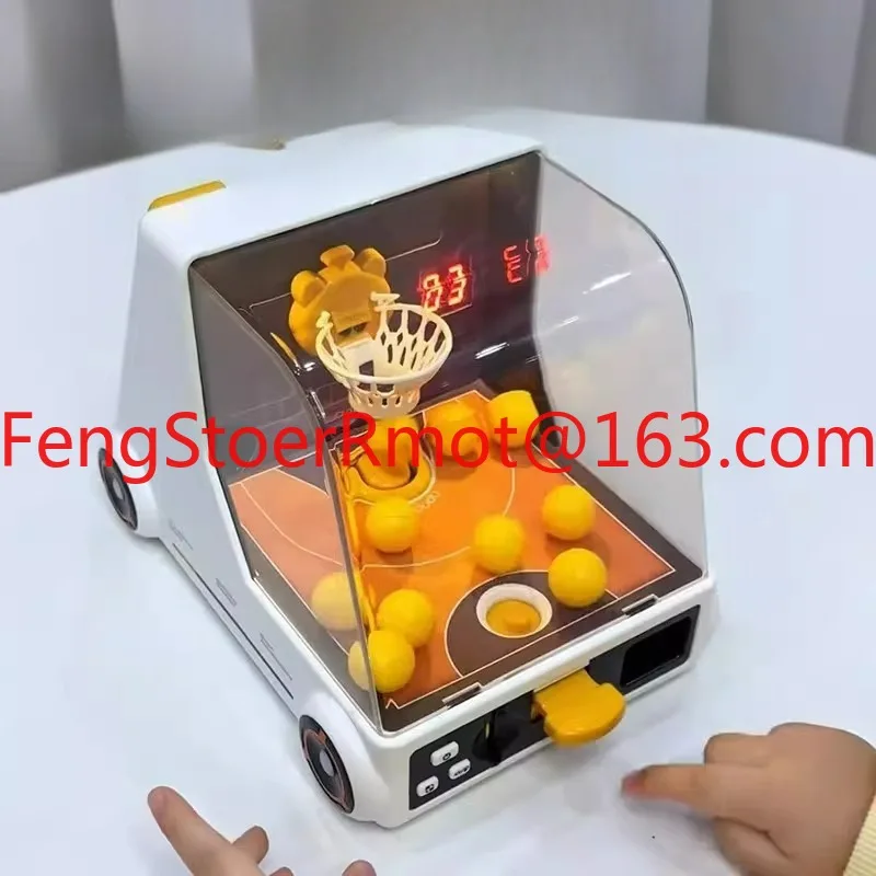 Basketball machine mobile basketball frame shooting meter points parent-child interaction hand-eye