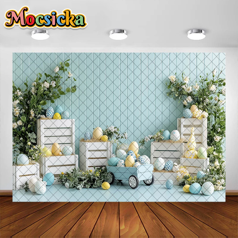 Mocsicka التصوير خلفية الربيع بيضة عيد الفصح ورود للزينة خلفية عيد ميلاد الطفل دش صورة فوتوبوث الدعامة