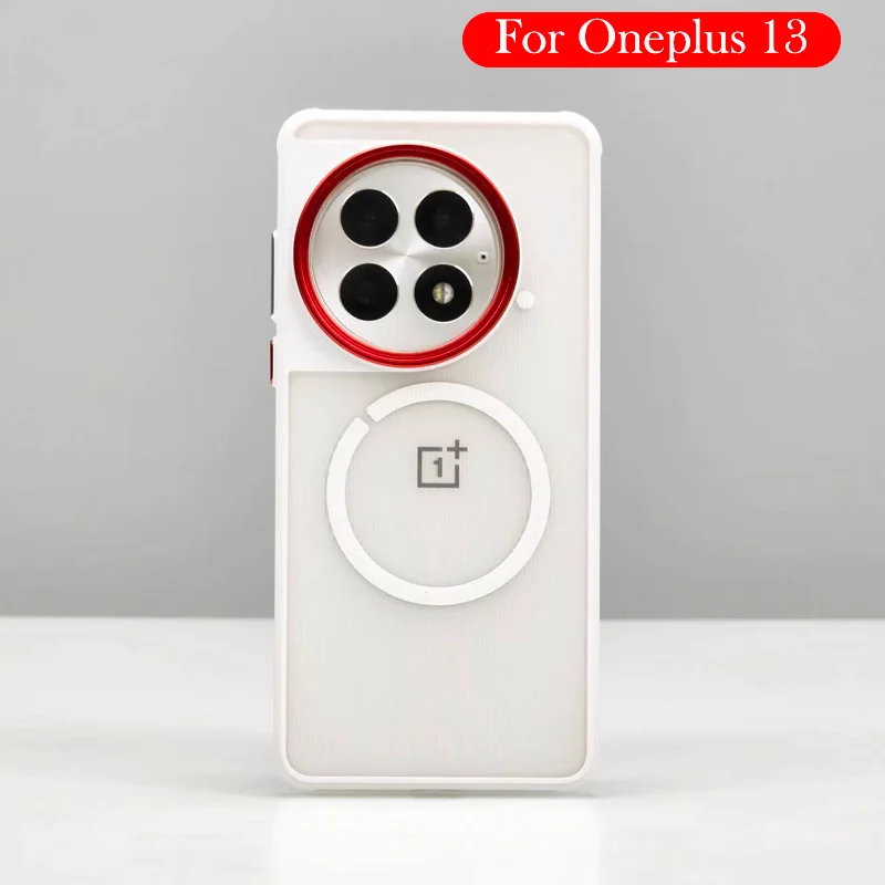 

Прозрачный чехол для Oneplus 13, задняя крышка с беспроводной зарядкой для ONEPLUS 13 5 г