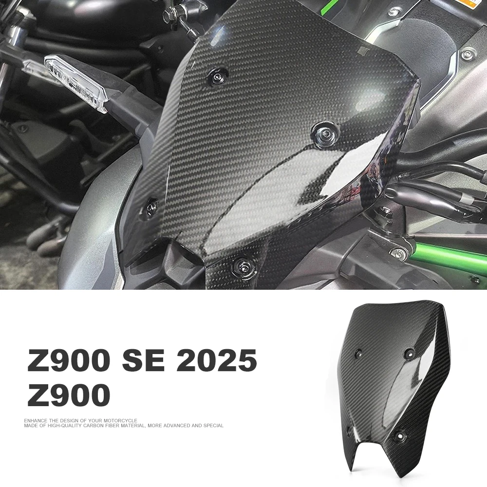 

Z900 Touring Windshield Wind Deflectors Visor For Kawasaki Z900 SE Z 900 2025 Motorcycle Large Tall Windscreen Protection Cover