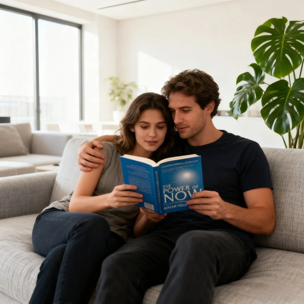 

Eckhart Tolle The Power of Now - книга духовного просветителя, руководство по медитации в осознанности, подарок