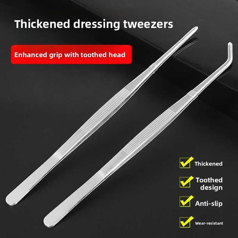 

Большие многофункциональные щипцы из нержавеющей стали 304 с утолщенной изогнутой головкой, зубчатые, с противоскользящей круглой и прямой головкой, длинные, универсальные