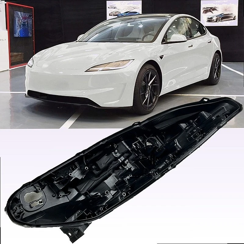 

Car Headlight Back Case Front Lamp Base for Model 3 2024 Spare Parts