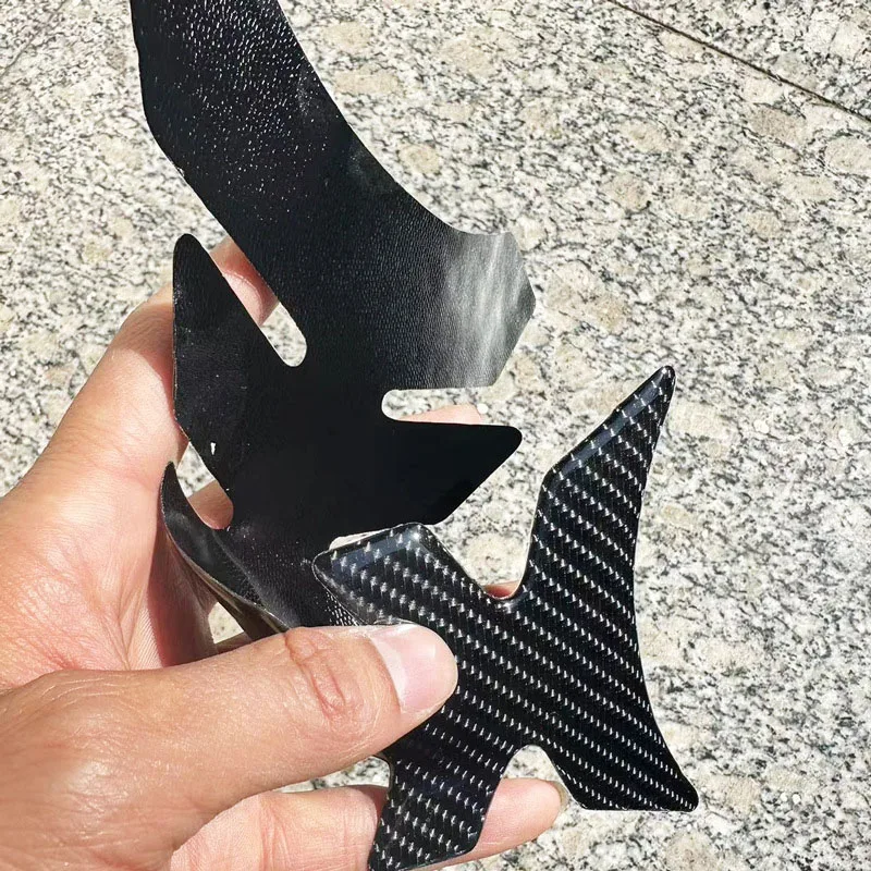 ثلاثية الأبعاد الكربون نظرة دراجة نارية خزان وسادة واقية مائي لكاواساكي Z250 Z300 Z650 Z750 Z800 Z900 Z1000 Tankpad