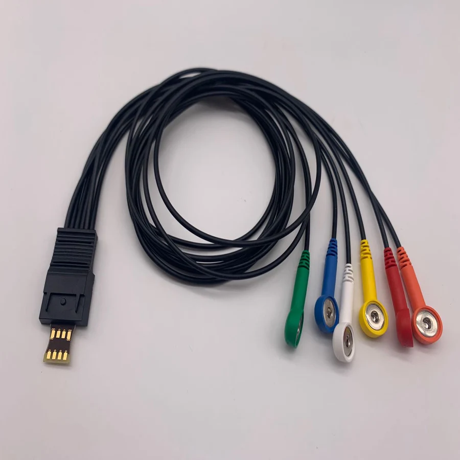 MT-101 Dynamic ECG Cable, 4/6 Leads TPU Material, 90cm