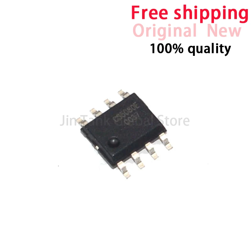 10 pcs CS5080E 5V Two-section Lithium Battery Series Boost Charging Management IC Chip