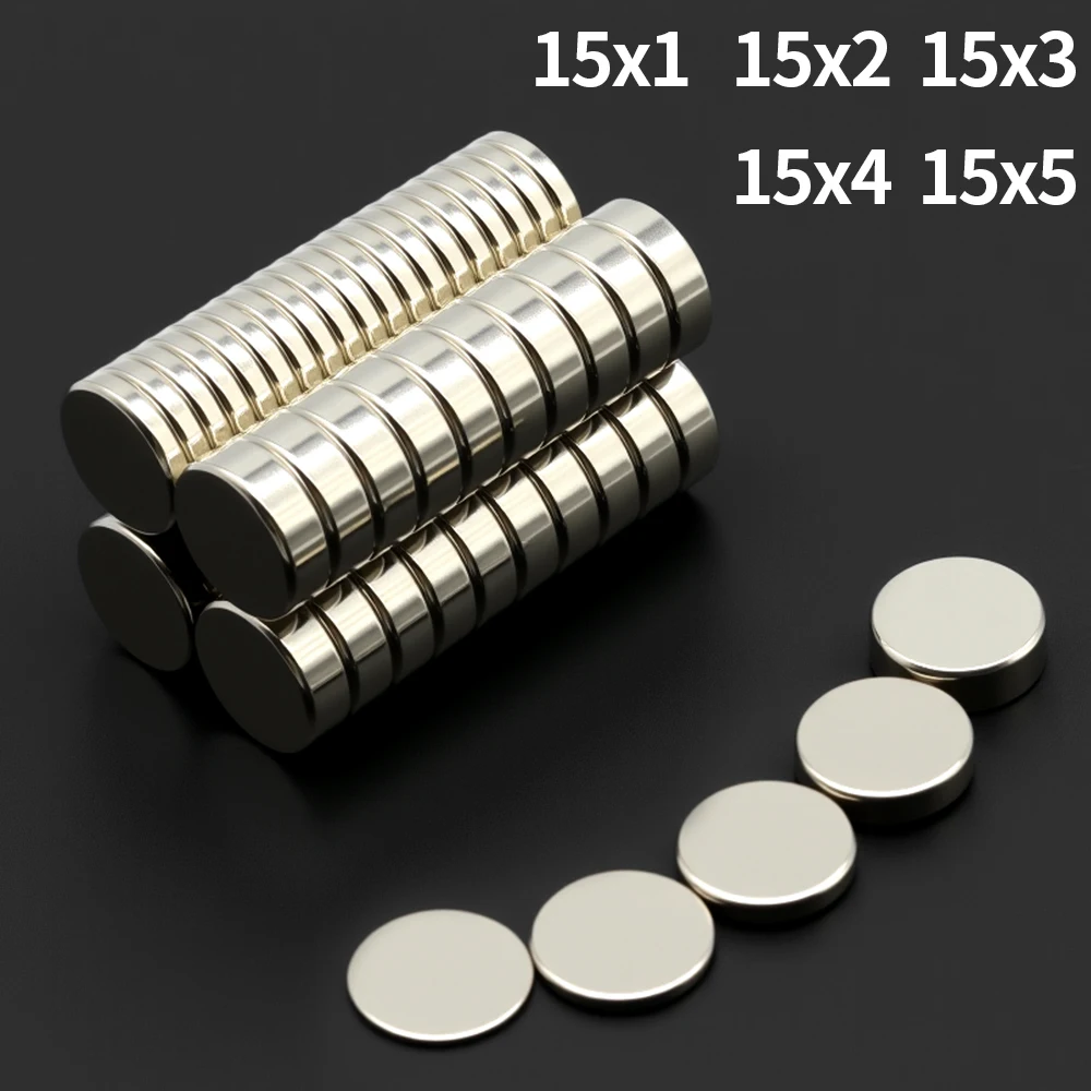 Powerful Neodymium Magnet Round Super Strong Magnets N35 NdfeB Permanent Magnetic imanes Refrigerator Magnet