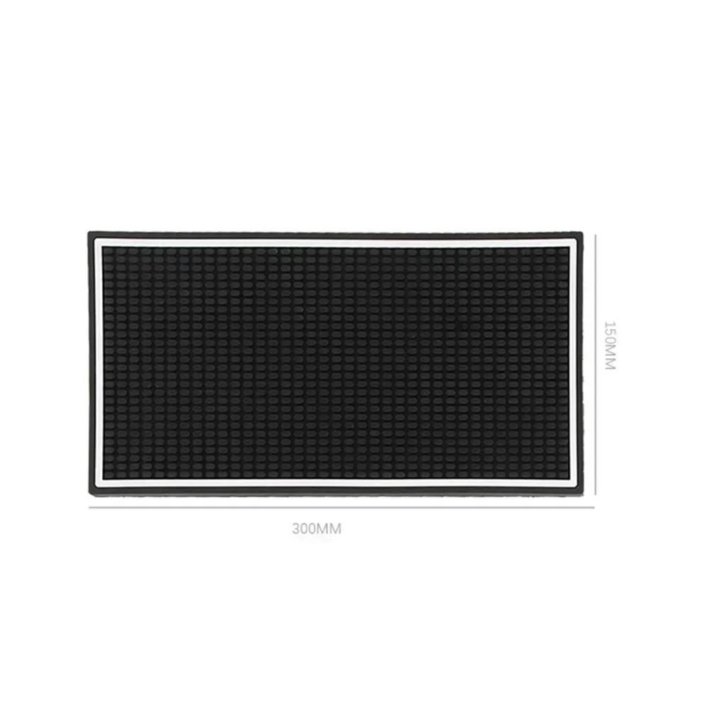 1*Bar Mat Countertop Spill Mat Siliconce Anti Slip 15*30CM 30*45CM Water Filter Pad For Coffee Maker Glass Cup Kitchen Supplies