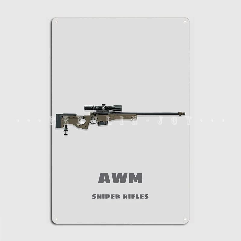 Awm Arctic Warfare Magnum Metal Sign Wall Decor Party Wall Mural Personalized Tin Sign Poster