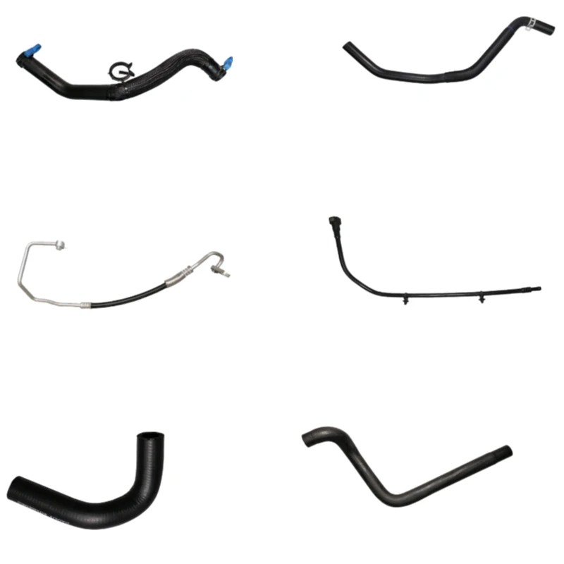 Accelerator pedal assembly, air conditioning compressor and condenser hose assembly, radiator inlet hose, heater inlet hose, eng