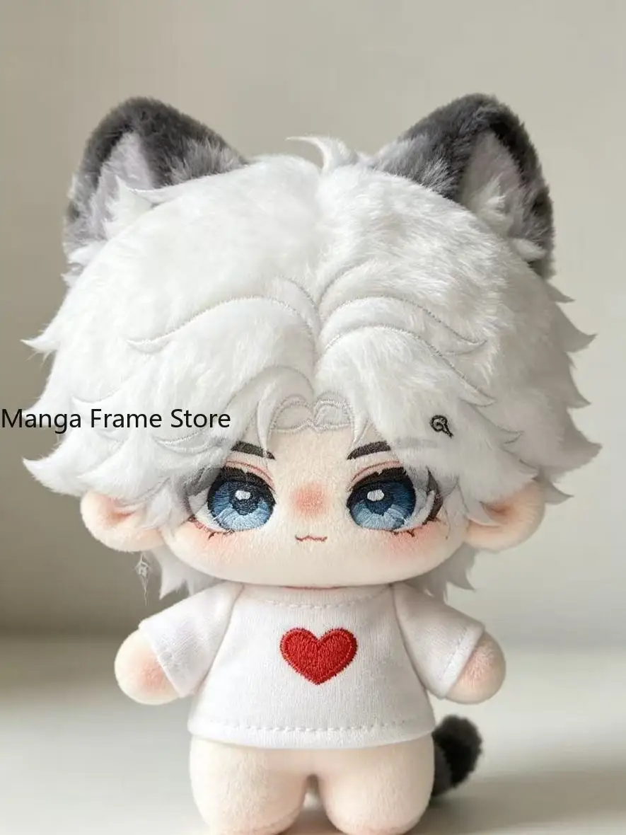 Anime ‌Beyond Time's Gaze‌ Chen Erniu‌ 20cm Cosplay 20cm Kawaii Dress Up Pillow Figure Change Clothes Outfit Plush Pendant