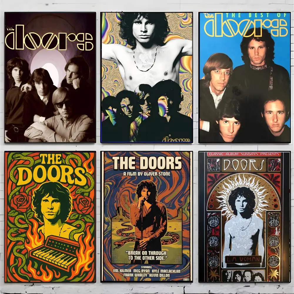 Band Rock T-The Doors Poster Superior Home Space  Indoor Decorative Art & Home Decor