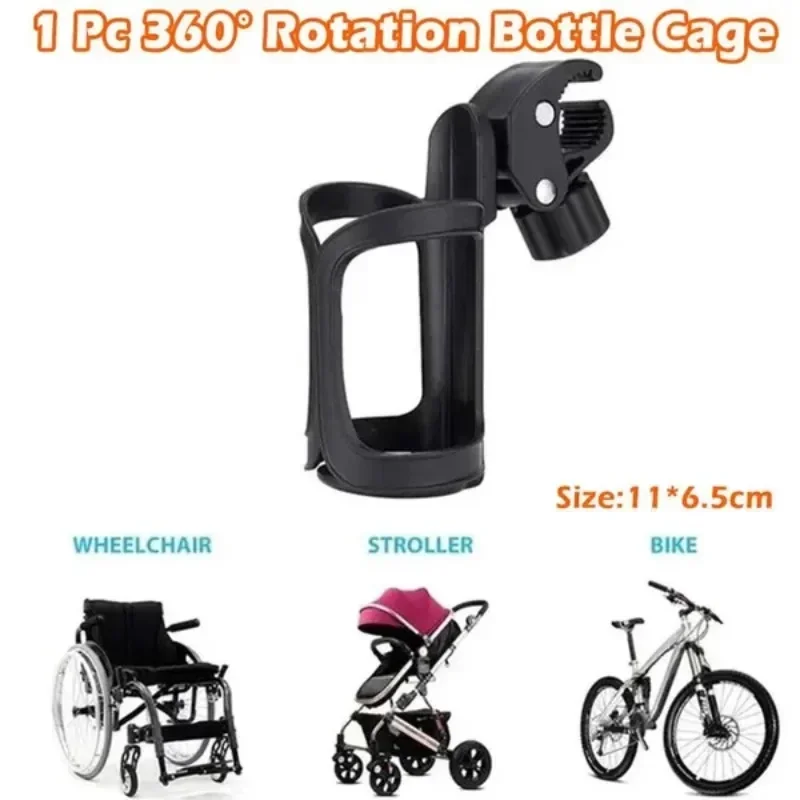 

1 Pc 360° Rotation Bike Bottle Cage Handlebar Mount Drink Water Cup Holder Kid Bicycle Bottle Holder Cage for Bike Stroller