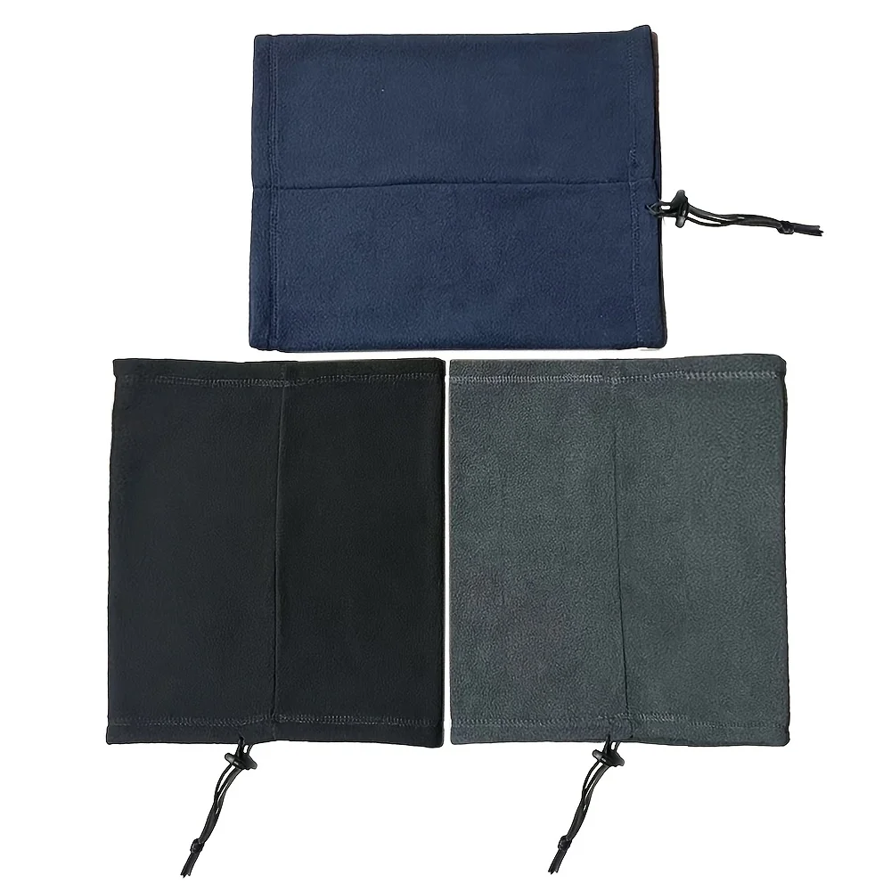 Robuste Thermo-Sturmhaube für Herren – winddichtes Fleece-Futter und atmungsaktive Halsmanschette zum Skifahren, Radfahren, Motorradfahren – Detail 5