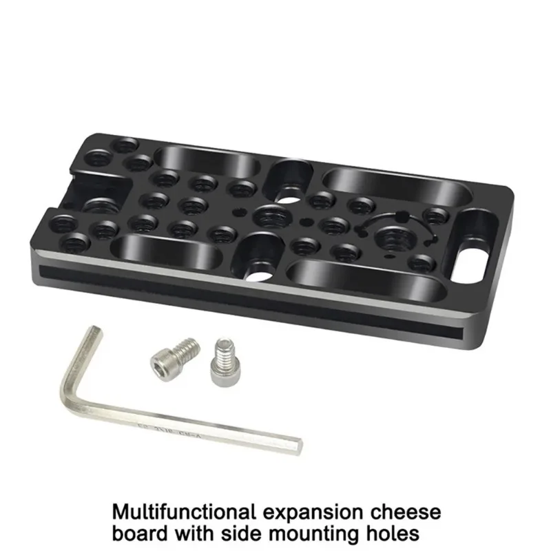 NEW Switching Plate Camera Cheese Easy Plate For DSLR Camera Cage Rig Expansion Mounting With Screws Spanner Camera Accessories