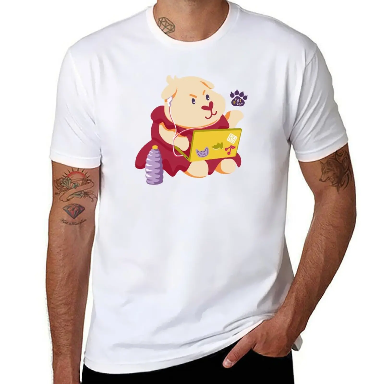 

FGJ23 - Hamster T-Shirt t shirt custom print t shirts for man cotton T-Shirt