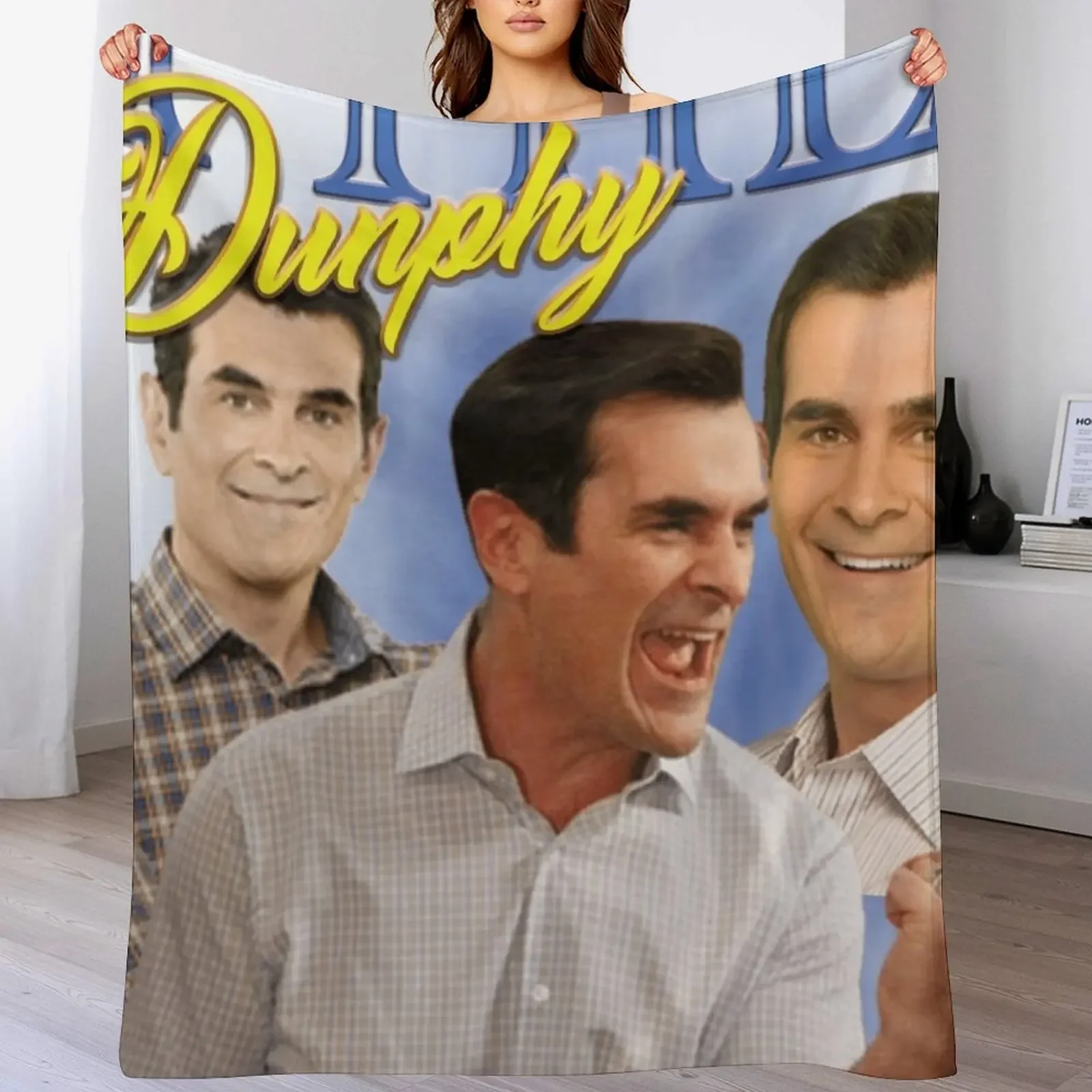 Phil Dunphy Throw Blanket Furrys Bed Fashionable Blankets