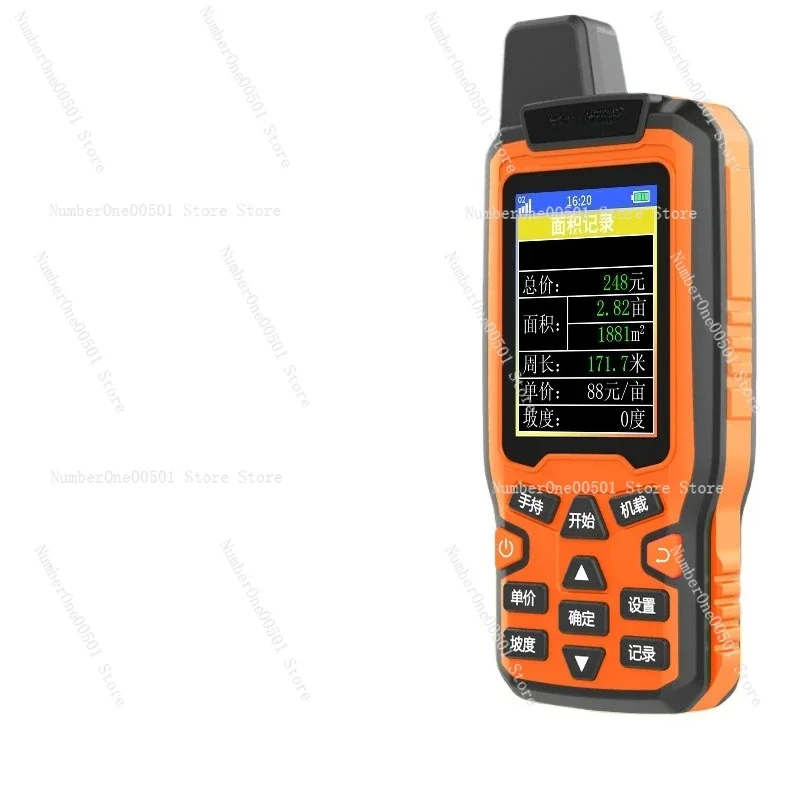 High Precision GPS Land Area Measure Meter Handheld Acreage Calculator for Farm Field Survey Car Use
