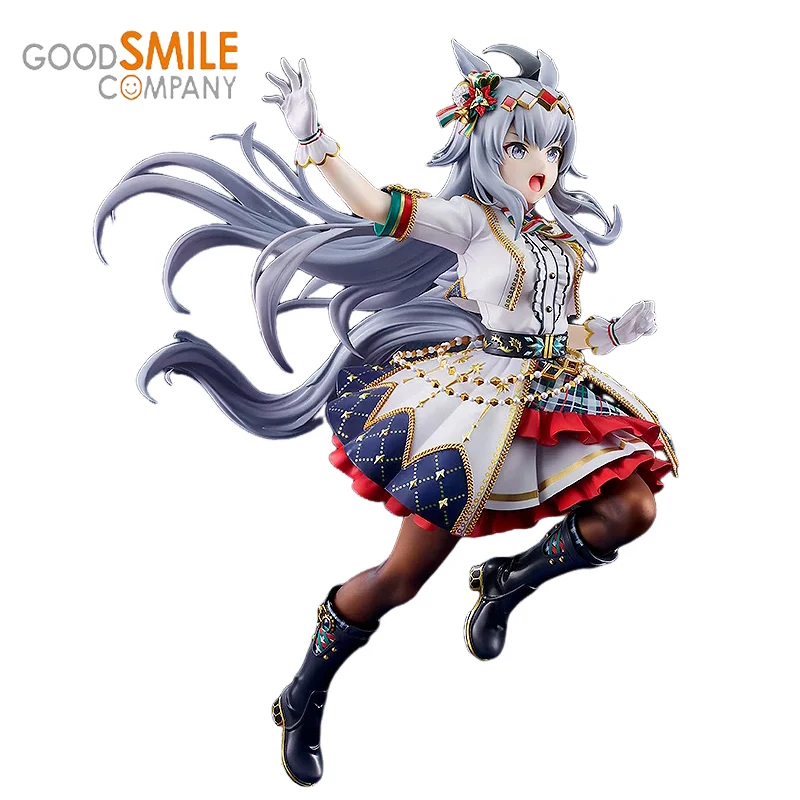 

Original GoodSmile Oguri Cap Uma Musume Pretty Derby The Miracle White Star Genuine Anime Figure Collectible Model Ornament Gift