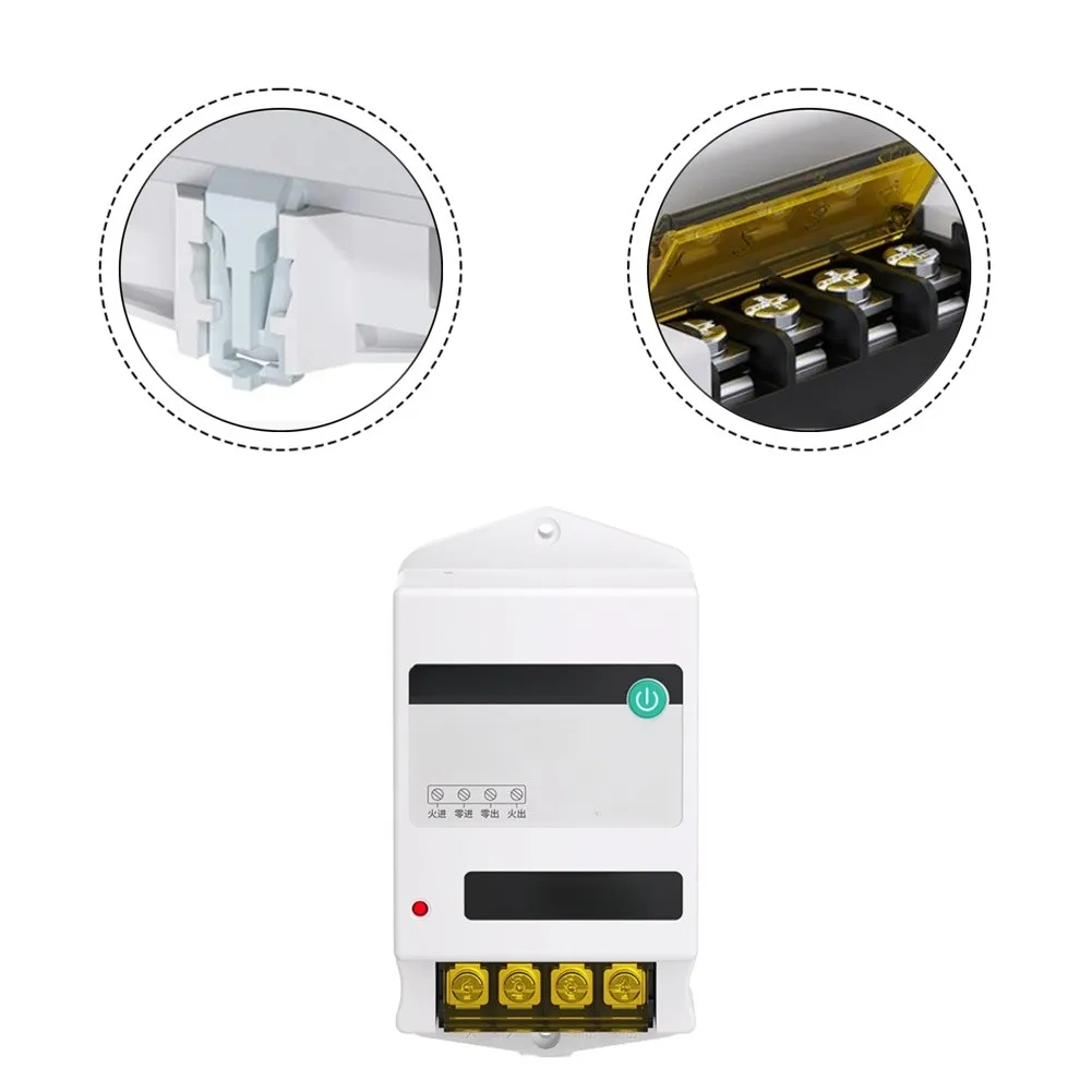 AT 4G M5 Remote Control Switch For for For water Pumps Devices and Advertising Lighting Systems with 220V 30A Capacity