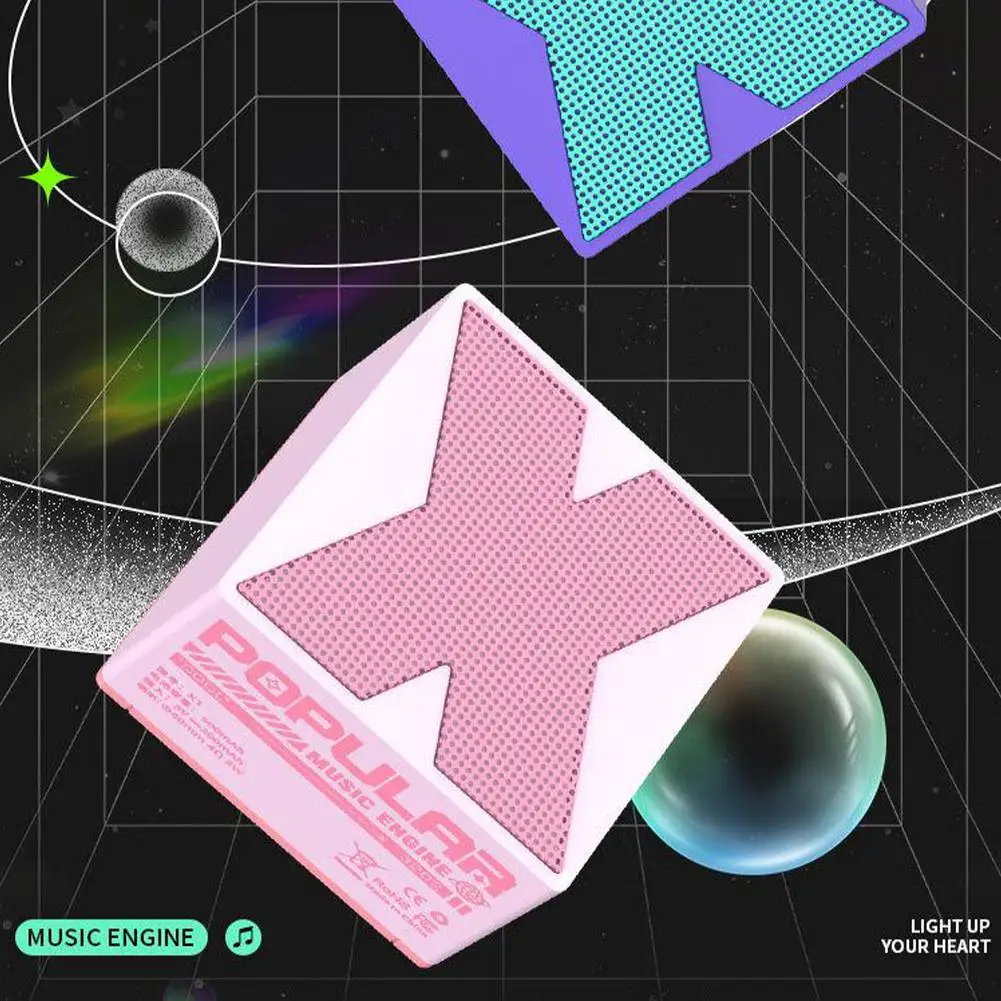 Sem fio bluetooth 5.0 mini áudio ao ar livre alto-falante portátil de gama completa baixo som usb recarregável leitor de música de alta fidelidade